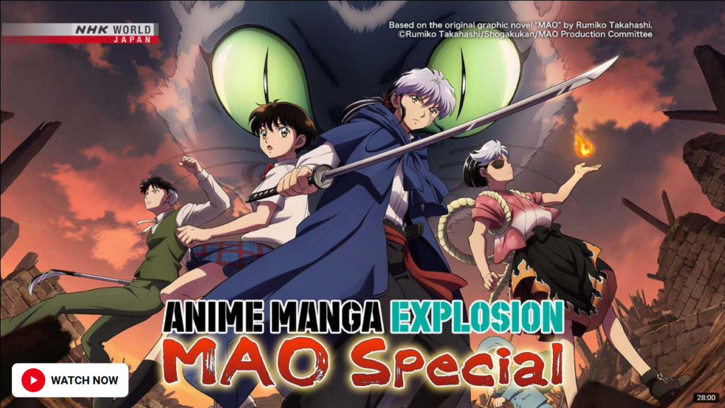 Sarah Carol Narrator Anime Manga Explosion NHK World Japan